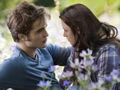 c'est dans le 3eme volets de Twilight avec Edward et Bella
