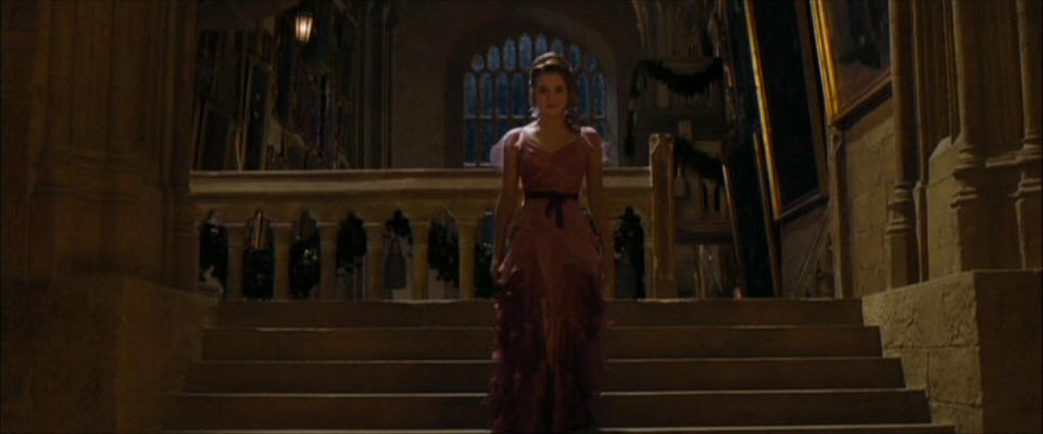 Hermione arrivant pour le bal