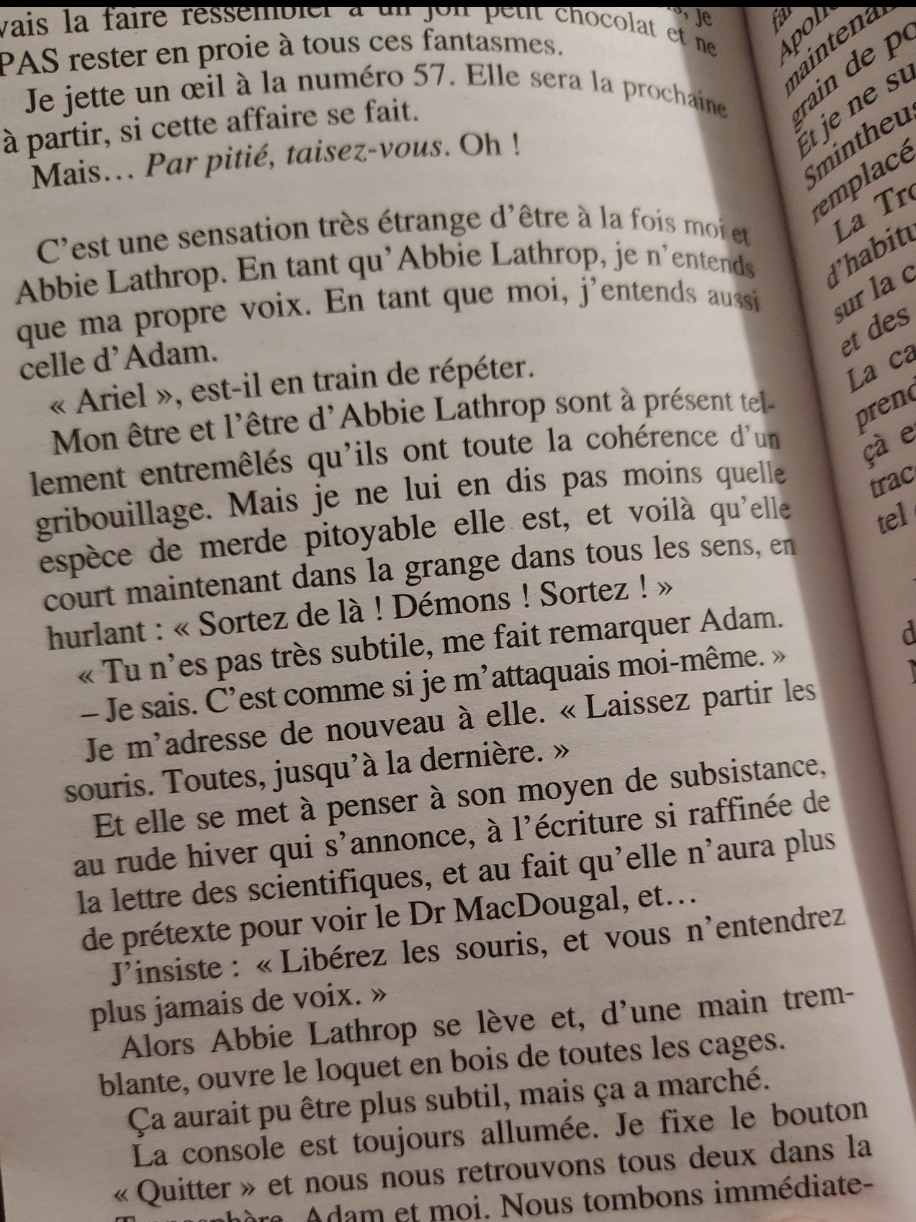 Le personnage qui a cette capacité est Ariel Manto.